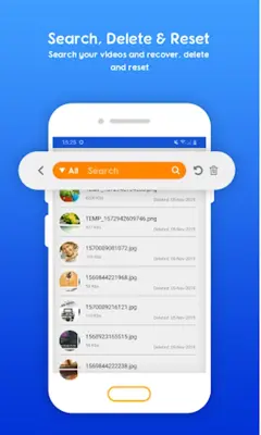 Data Recovery, Trash bin, dele android App screenshot 1